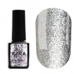Гель-лак Kira Nails "24 Karat" №001 (срібло з великою кількістю блискіток), 6 мл