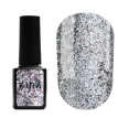 Гель-лак Kira Nails "24 Karat" №002 (срібло з золотистими блискітками), 6 мл