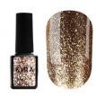 Гель-лак Kira Nails "24 Karat" №005 (жовте золото з великою кількістю блискіток), 6 мл