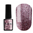 Гель-лак Kira Nails "24 Karat" №006 (рожеве золото з великою кількістю блискіток), 6 мл