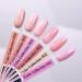 Фото 3 - Гель-лак Kira Nails №001 світло-рожевий для френча, напівпрозорий, емаль, 6 мл 