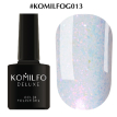 Гель-лак Komilfo DeLuxe Series №G013 (опал с голографическим микроблеском), 8 мл