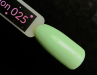 Фото 2 - Гель-лак Kira Nails №025 (бледно-салатовый, эмаль), 6 мл