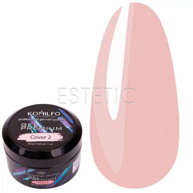 Komilfo Gel Premium Cover3 - гель-премиум камуфлирующий (персиковый), 30 г