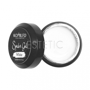 Гель-павутинка Komilfo Spider Gel White (білий), 5 г