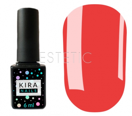 Гель-лак Kira Nails №043 (приглушенный малиновый, эмаль), 6 мл