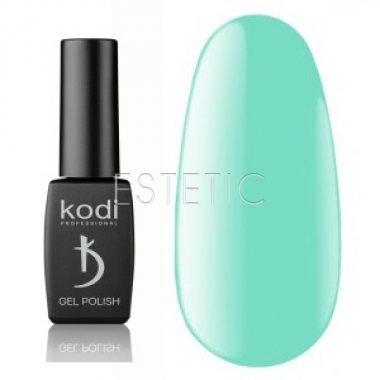 Гель-лак Kodi Professional № AQ 10 (светло-бирюзовый, эмаль), 8 мл