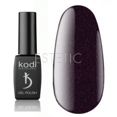 Гель-лак Kodi Professional № BW110 (черный с розовым шиммером), 8 мл