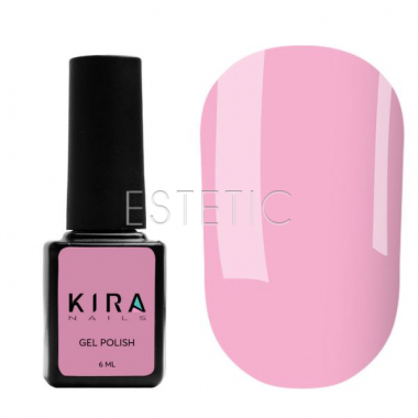 Гель-лак Kira Nails №055 (светло-розовый, эмаль), 6 мл