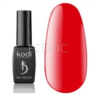 Гель-лак Kodi Professional № R 20 (огненно-красный, эмаль), 8 мл