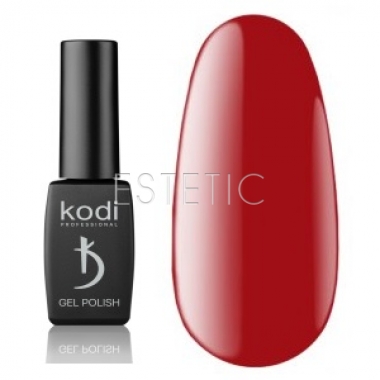 Гель-лак Kodi Professional № R 80 (насыщенный красный, эмаль), 8 мл