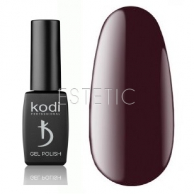 Гель-лак Kodi Professional № WN100 (темний бургунді, емаль), 8 мл