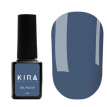 Гель-лак Kira Nails №161 (темний синьо-лазурний, емаль), 6 мл