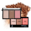 LN Professional Contour Kit Step By Step - Набір для контурінгу обличчя (хайлайтер-контур-рум'яна), 14,3 г