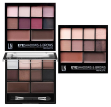 LN Professional Eyeshadows & Brows Pro Palette Kit - Палетка теней для век и моделирующего воска для бровей, 12 г