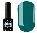 Гель-лак Kira Nails №080 (темно-лазурный, эмаль), 6 мл
